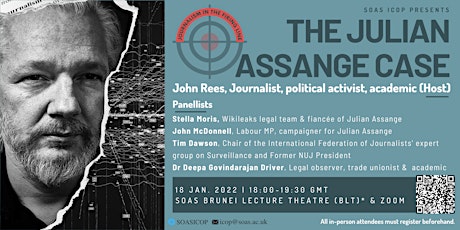 The Julian Assange Case tickets