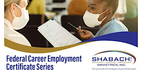 Federal Career Employment Certificate Series VIRTUAL FREE WORKSHOPS bilhetes