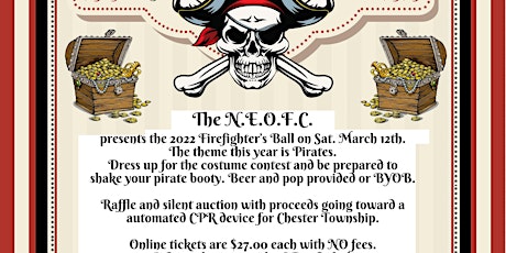 NEOFC firefighter's Ball tickets