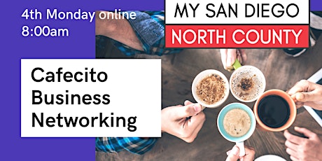 Online Business Networking - Cafecito Monday, May tickets
