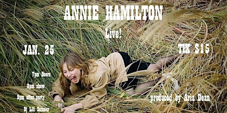 Annie Hamilton LIVE at The Jane tickets