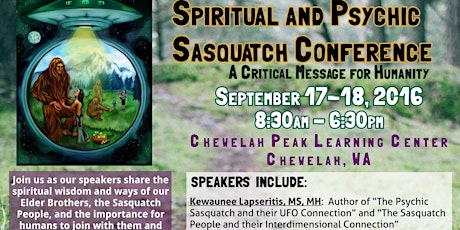 Spiritual and Psychic Sasquatch Conference primary image
