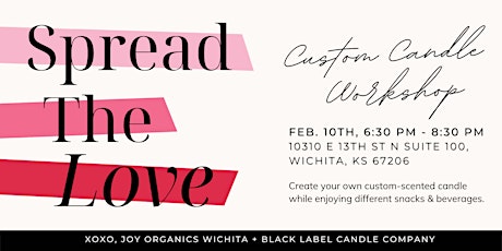 Custom Candle Workshop tickets