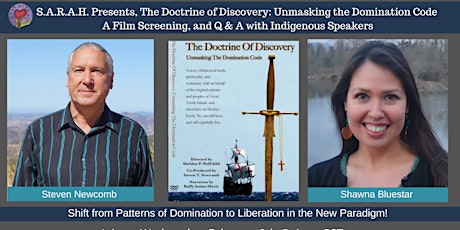 The Doctrine of Discovery, Unmasking The Domination Code tickets