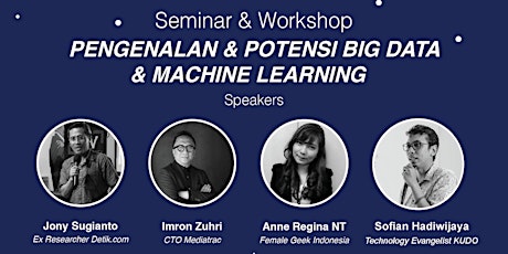 Kudo Workshop: Seminar - Workshop Big Data dan Machine Learning primary image