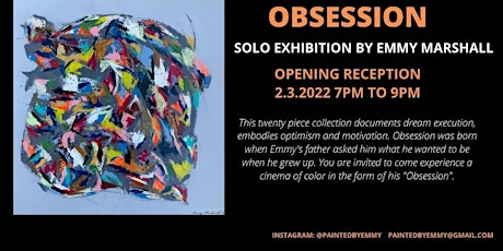 Obsession Solo Exhibition (Opening Reception) tickets