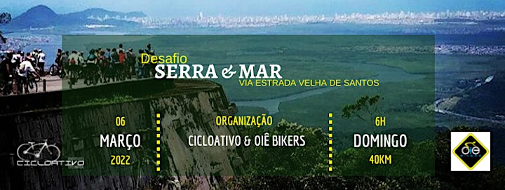 Imagem do evento DESAFIO SERRA & MAR - Via Estrada Velha de Santos - Etapa 1