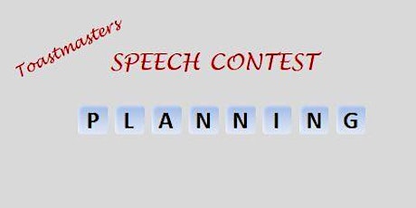 Planning a Toastmasters Speech Contest tickets