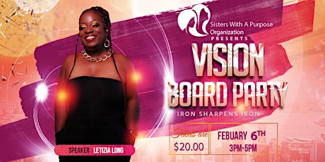 Sisters with a Purpose 2022 Vision Board Party tickets