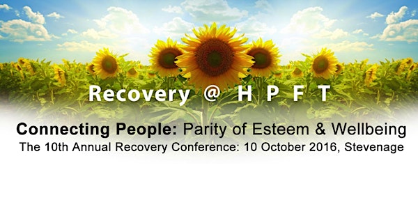 Connecting People: 10th Annual Recovery Conference