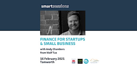 SMARTSessions: Finance for startups and small business tickets