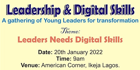 Leadership & Digital Skills tickets