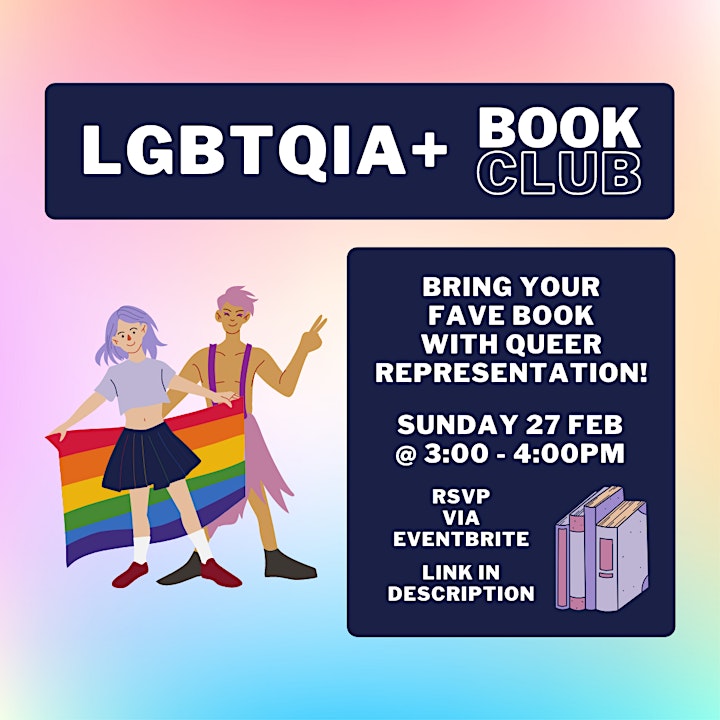  LGBTQIA+ Book Club image 