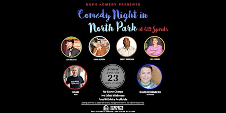 Free Comedy Night in North Park tickets