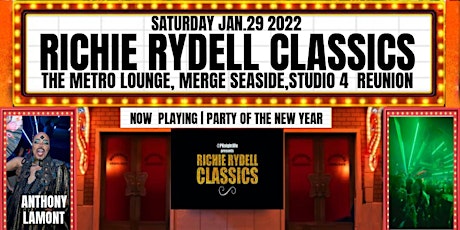 RICHIE RYDELL CLASSICS "THE METRO LOUNGE,MERGE SEASIDE,STUDIO 4 REUNION" tickets