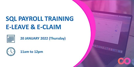 SQL Payroll E-Leave and E-Claims Training tickets