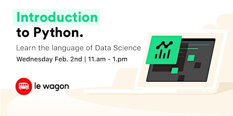 Introduction to Python, the language for Data Science! tickets
