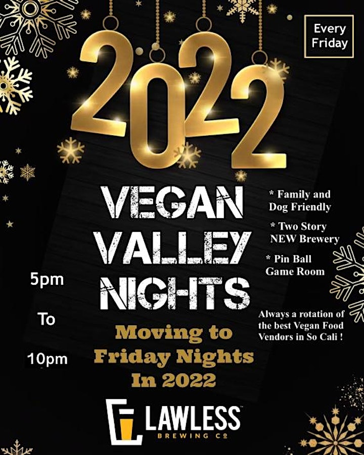 Vegan Valley Nights image