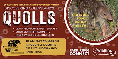 Park Ridge Quoll Discovery Day tickets