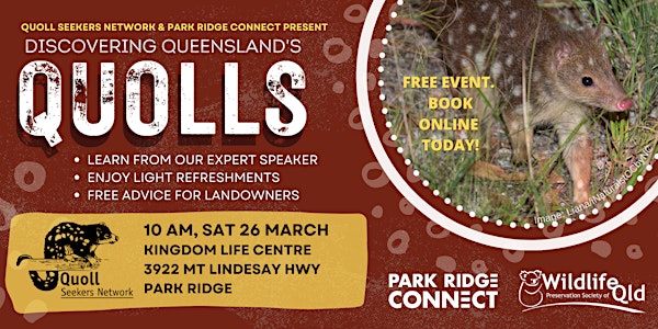 Park Ridge Quoll Discovery Day
