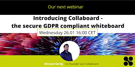 Introducing Collaboard- the secure, GDPR compliant online whiteboard tickets
