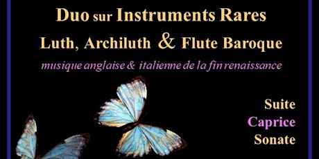 Concert baroque en Duo sur Instruments Anciens Rares ! billets