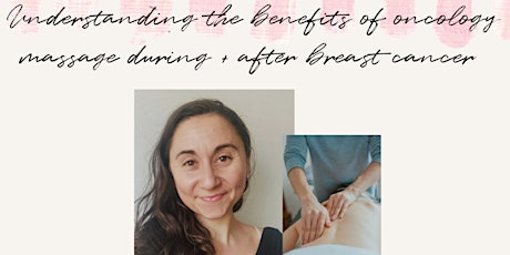 A Q&A with Emilie Charlesworth on the benefits of an oncology massage. tickets