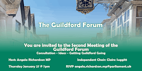 Second Meeting of the Guildford Forum tickets