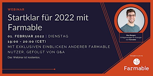 Startklar für 2022 mit Farmable