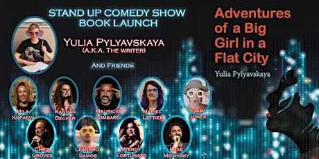 Stand Up Comedy Book Launch: Adventures of a Big Girl in a Flat City tickets