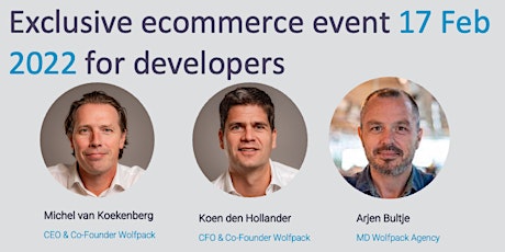 Exclusive ecommerce event for developers tickets
