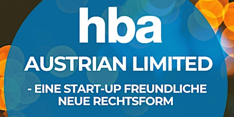 Austrian limited - eine start-up freundliche neue Rechtsform tickets