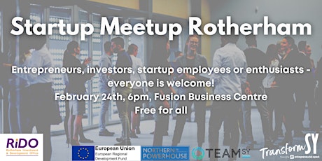 Startup Meetup Rotherham tickets