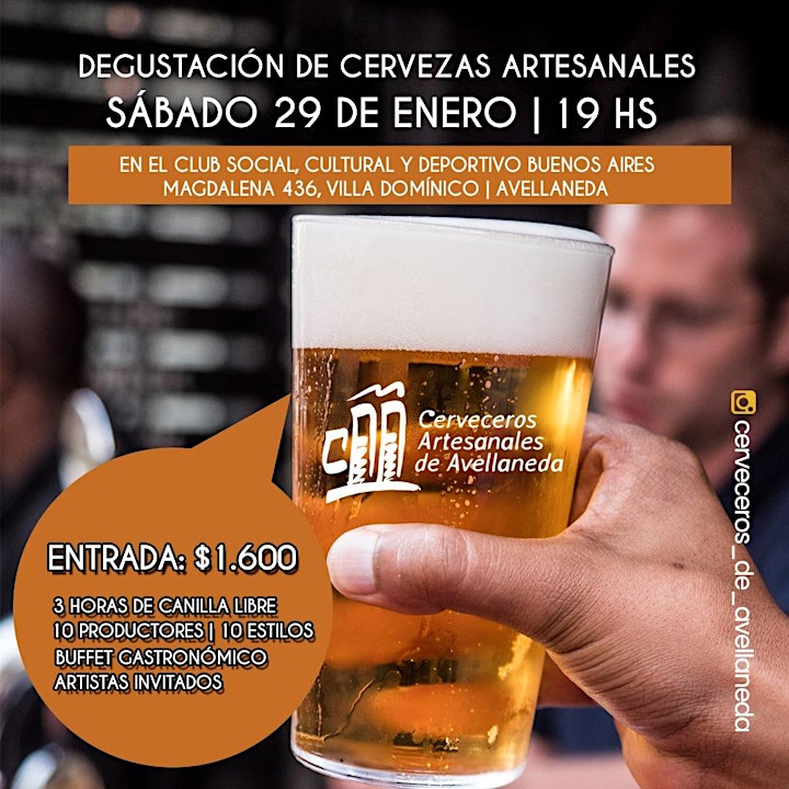 
		Imagen de Degustación de Cervezas Artesanales. Viví tus Vacaciones 2022!
