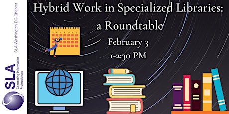 Rescheduled: Hybrid Work in Specialized Libraries biglietti