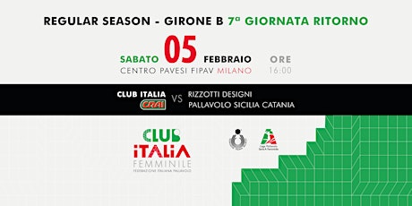 Club Italia CRAI vs. Rizzotti Design Pallavolo Sicilia Catania (35%) biglietti
