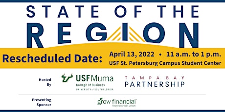 State of the Region Tampa Bay 2022 (rescheduled from Jan. 21) tickets