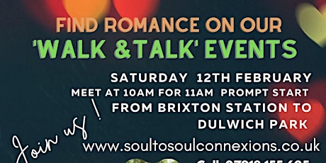 Walk & Talk your Way to Romance tickets