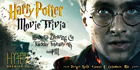 Harry Potter Movies Trivia at Hysteria Brewing Company tickets