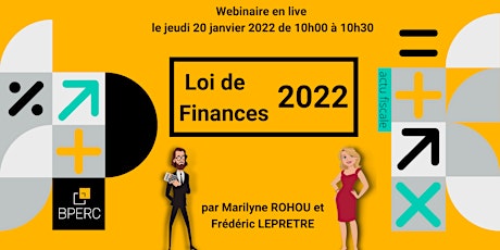 Hauptbild für Webinaire BPERC - La loi de finances expliquée