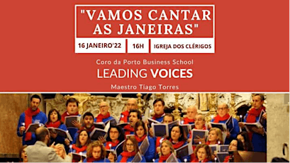Singing "Janeiras" by leading voices of Porto business school tickets