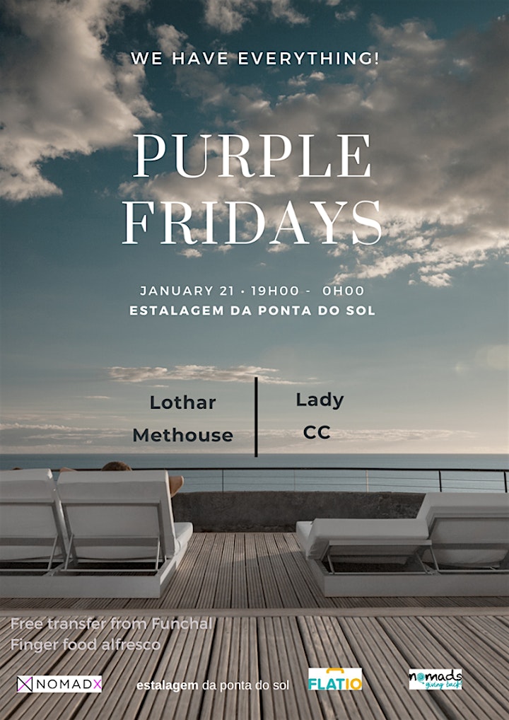 Purple Fridays - Official Opening Party w/ DJs Lothar Methouse & Lady CC image