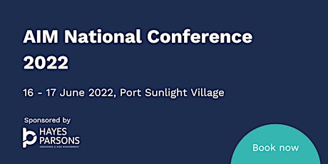 AIM National Conference 2022 tickets