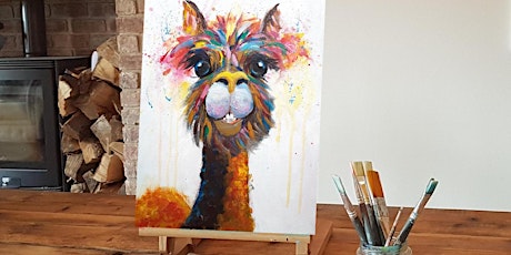 'No-Drama Llama' Painting  workshop  @The Potting
