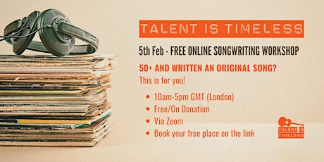 Online Songwriting Workshop tickets