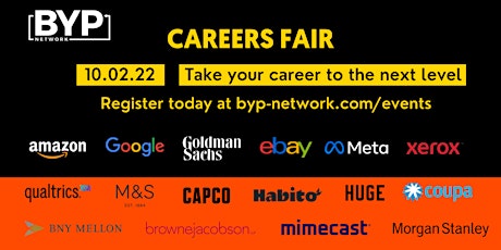 BYP Network Careers Fair - Take Your Career to the Next Level tickets
