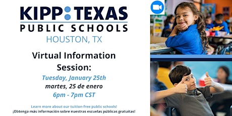 KIPP Texas-Houston Information Session tickets