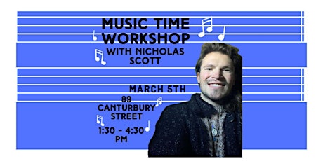 'Music Time' Creative Afternoon with Nicholas Scott tickets