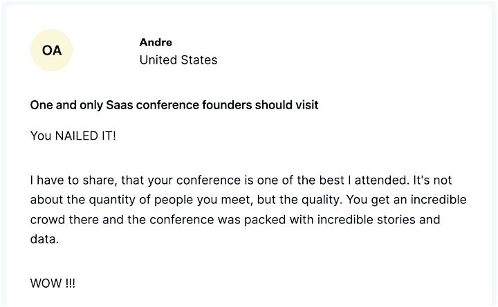 
		FounderCon - Where SaaS Founders Meet image

