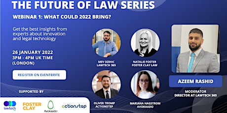 The Future of Law: What could 2022 bring? tickets
